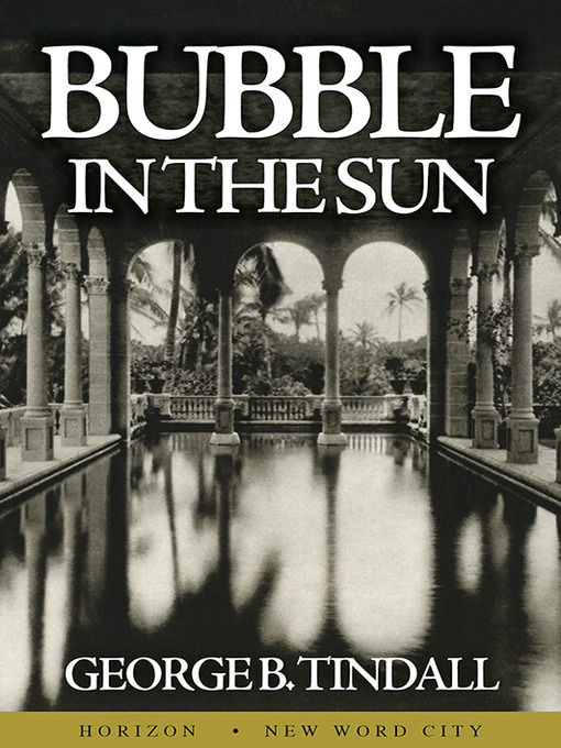 Title details for Bubble in the Sun by George B. Tindall - Available